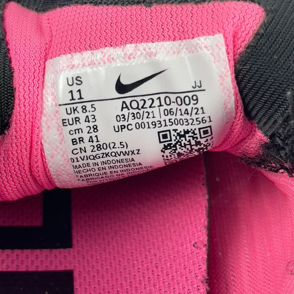 Nike Air Zoom Pegasus 36‎ Women Running Shoes US 11 Pink Mesh Low Top AQ2210-009
